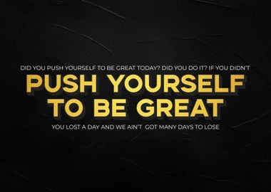 Push Yourself