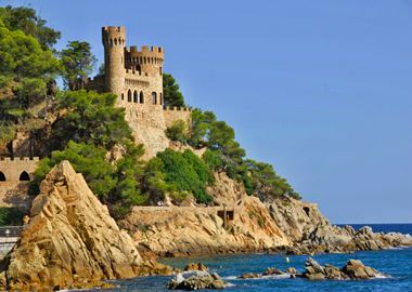 Lloret de Mar castle 01