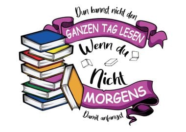 Perfekter Lesen Spruch