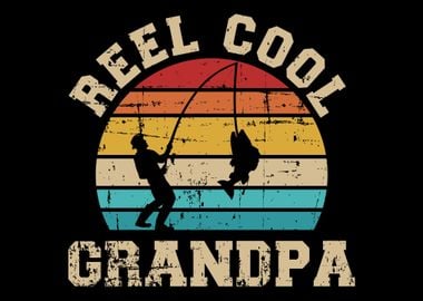 Fishing Reel cool grandpa