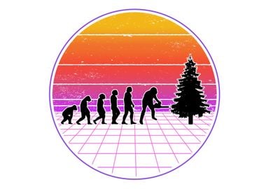 Logger Evolution Vaporwave