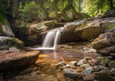 Waterfall in the Forest