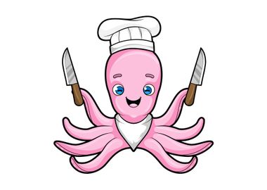 Octopus Cook Knives