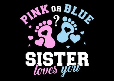 Gender reveal sister