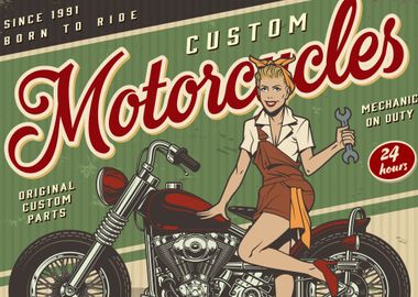 Motorcycle Vintage 