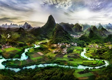 Guilin China Asia Nature 