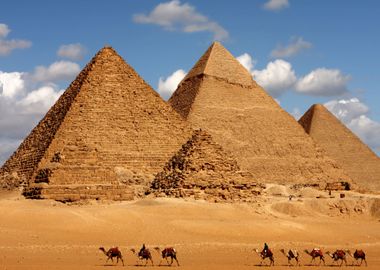 Great Pyramids Egypt Giza