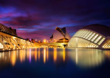 Valencia Spain City Modern