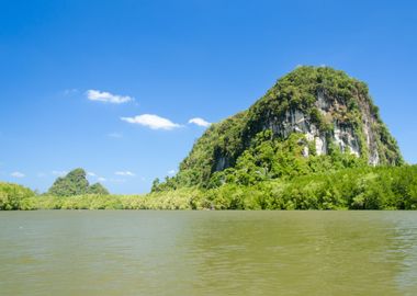 Landscape view lake