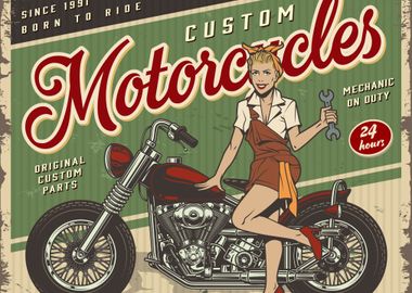 Custom motorcycles 