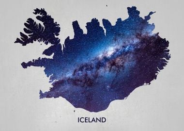 ICELAND SILVER BLUE