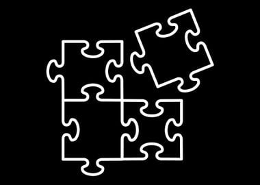 Jigsaw puzzle pieces