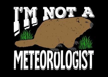 Funny Groundhog Design