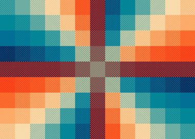 Tartan squares geometries 