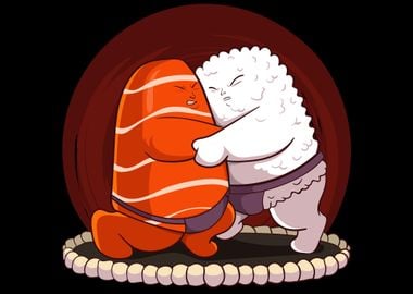 Japanese Sumo Sushi