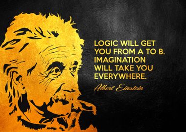 Albert Einstein Imagine