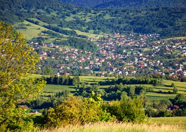 Mountain landscape, Poland