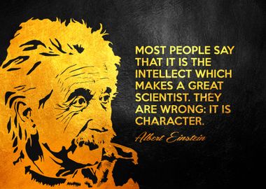 Albert Einstein Character