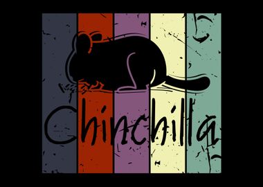 Vintage Chinchilla Retro