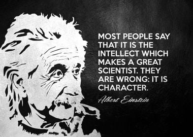 Einstein on Character