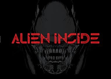 Alien Inside Horizontal