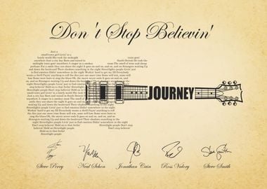 Journey  Dont Stop Belie