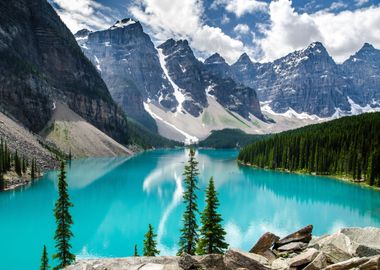 Canada Banff Moraine Lake