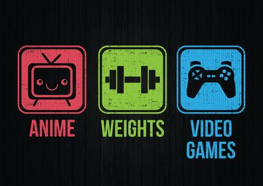 Anime Weights Video Games