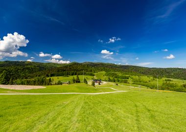 Mountain landscape, Poland