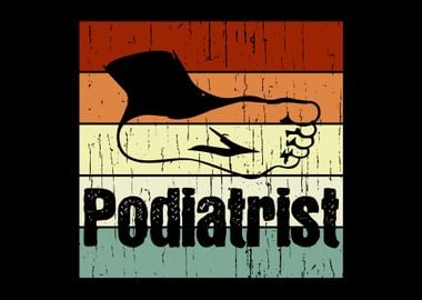 Vintage Podiatrist Foot