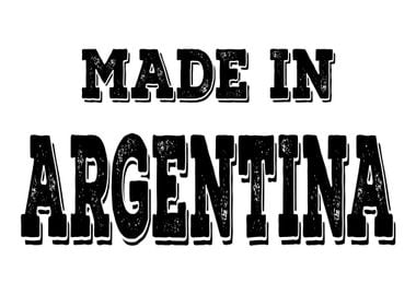 Born in Argentina gift