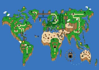 world map