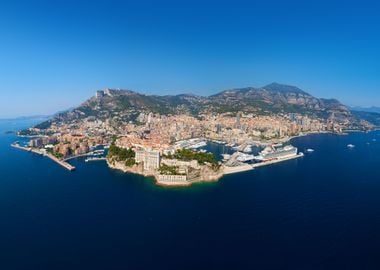 Monaco Panorama City View