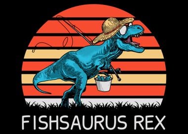 Fishing Dinosaur TRex