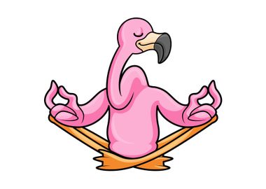 Flamingo Yoga Meditation