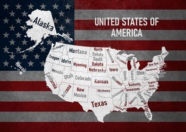 States of the USA