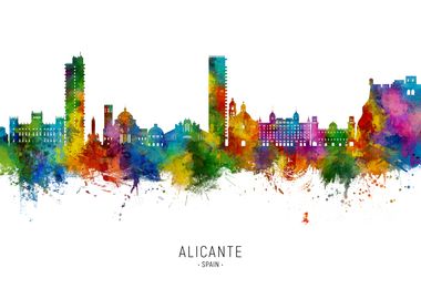 Alicante Skyline Spain