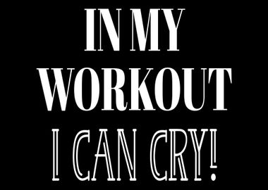 workout cry gift