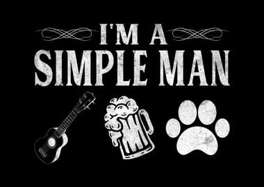 Guitar Player Simple Man