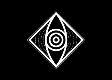 Black Sacred Geometry Rune