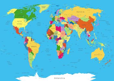 Political World Map