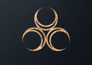 Gold Magic Seal Sign Sigil