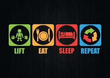 Lift Eat Sleep Repeat