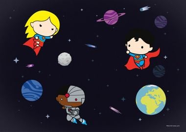 Chibi in space