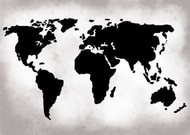 world map 