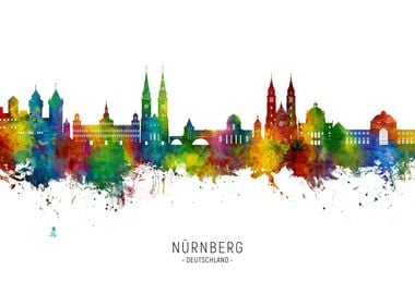 Nurnberg Skyline