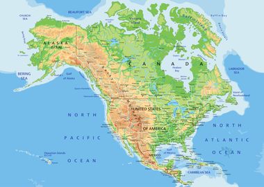 North America Map