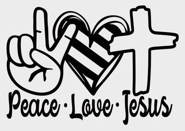 Peace Love Jesus