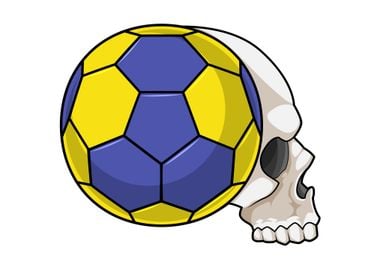 Skull Handball Sports