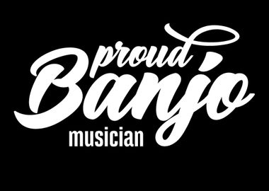 Proud Banjo Musician